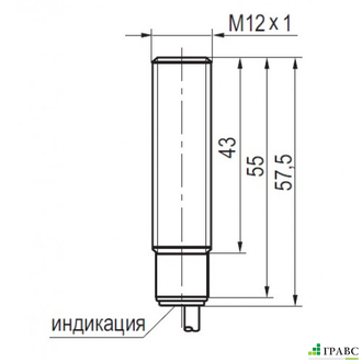 Индуктивный датчик ISB A2B-31P-2-LZ