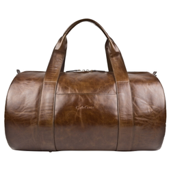 Кожаная дорожная сумка Faenza Premium brown (арт. 
4033-02)