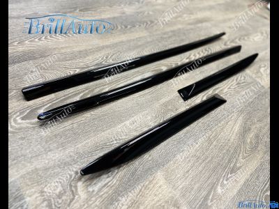 Молдинги Lexus LX 2016+ узкие черные