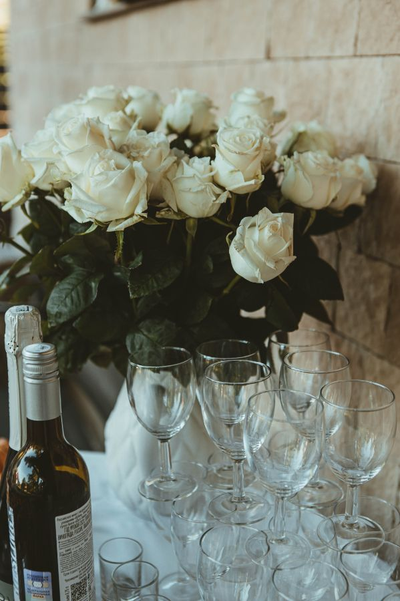 Оформление детский день рождения в белом стиле № 1454