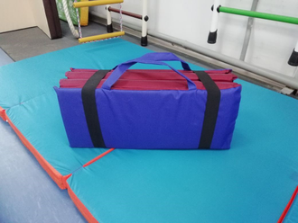 Мат для фитнеса упругий складной