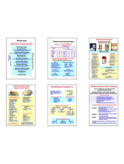 Плакаты ПРОФТЕХ "Мука" (6 пл, винил, 70х100)