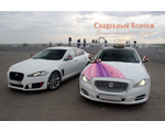 Свадебный Кортеж автомобилей Jaguar XJ и XF.