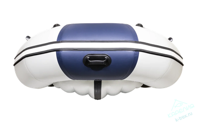 Лодка ПВХ Мастер Лодок Таймень NX3200НДНД "Комби" Св.Серый / Синий