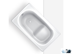 Ванна стальная BLB EUROPA 105х70 см, толщина стали 2,3 мм, сидячая