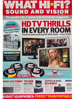 What Hi-Fi? Magazine January 2010 Иностранные Hi-Fi журналы в Москве в России, Intpressshop,Intpress