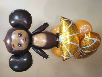 Композиция "Чебурашка на апельсинах"