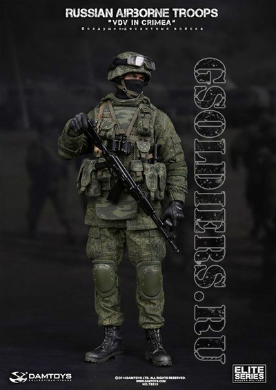 "Вежливый человек" - ВДВ в Крыму - коллекционная фигурка 1/6 Russian Airborne Troops ‘VDV’ in Crimea (78019) - DamToys