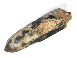 Кварц дымчатый (раухтопаз), кристалл, Урал (120*36*34 мм, 192 г) №19928