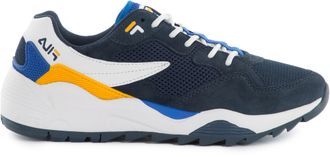 Кроссовки FILA VAULT CMR JOGGER Черно-бело-желтые мужские (41-45)