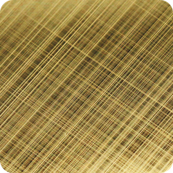 Бордюр-вставка разделительный профиль Лука ПП 01-10НСК(304).2700.002 Кросс брашинг золото