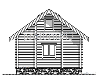 Дом-баня из клееного бруса "Дмитрий", 135 м2