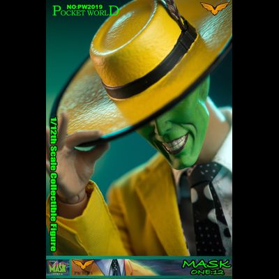 Маска, Стэнли Ипкисс (Джим Керри, "Маска") - КОЛЛЕКЦИОННАЯ ФИГУРКА 1/12 Mask (PW2019) - PWTOYS