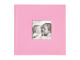 Фотоальбом BRAUBERG "Cute Baby" на 200 фото 10х15 см, под кожу, бумажные страницы, бокс, розовый, 391141