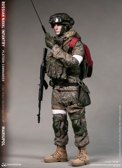 ПРЕДЗАКАЗ - Командир взвода морской пехоты ВМФ России - Коллекционная ФИГУРКА 1/6 scale Russian Naval Infantry Commander Mariupol (78111) - DAMTOYS ?ЦЕНА: 25700 РУБ.?