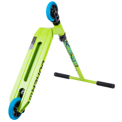 Трюковой самокат tech team DukeR 1.0 neon green 2024