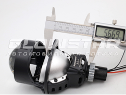 Билед модули Aozoom A5+ 2025 2.5 дюйма, 2 чипа, 5500K, 12V, 59W/52W, съемное гаечное крепление