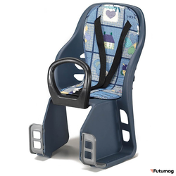 Детское кресло для велосипеда заднее Tech Team YC-816 с креплением на багажник