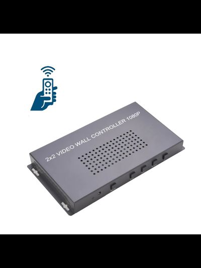 DE/VT-VWHD1 (usb) Контроллер видеостены 2x2, пульт управления. Вход HDMI и USB