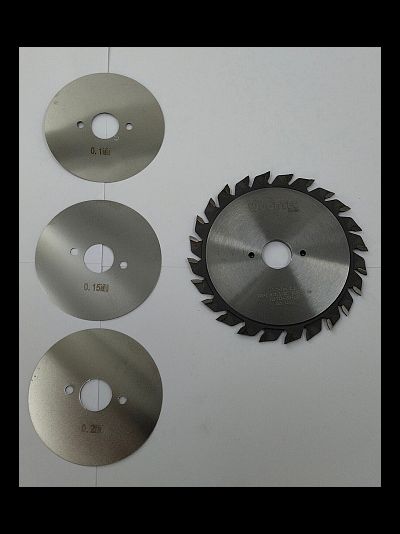 Подрезная пила для форматно-раскроечных станков Ø120 х 20 х 2,8-3,6 Z=12+12  WoodTec, от