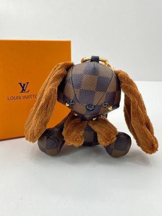 Брелок Louis Vuitton Damier Ebene Заяц