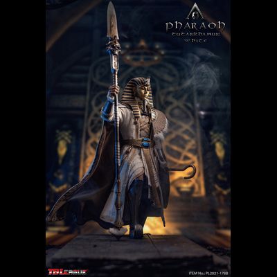 Фараон Тутанхамон в белом  - Коллекционная ФИГУРКА 1/6 Pharaoh Tutankhamun WHITE (PL2021-178B) - TBLeague