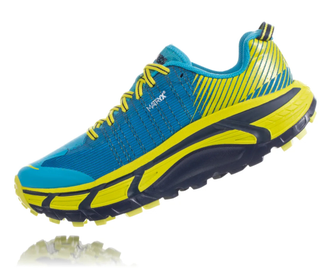 Кроссовки женские HOKA W EVO MAFATE 2 1105592 Cyan/Citrus 1123157-CCTRS (Размеры: US9 - 26cm)