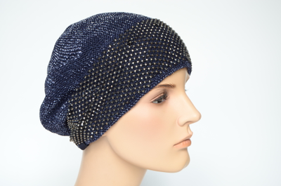 Берет весна осень со стразами