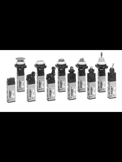 5/2 пневмораспределители с механическим управлением EVFM350