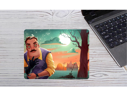 Коврик для мышки Привет Сосед/ Hello Neighbor №12