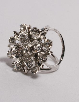 КОЛЬЦО ДЛЯ ШАРФА "ЦВЕТОК"