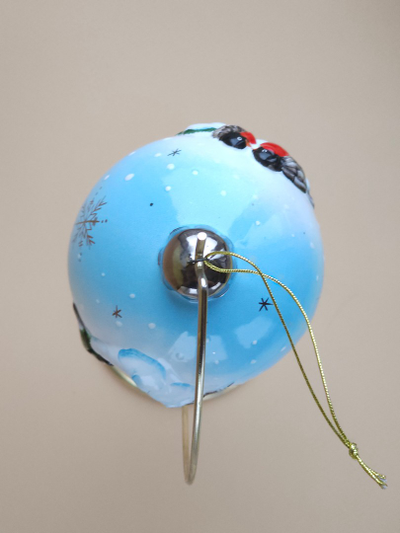 Шар ёлочный "Птички"