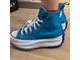 детские кеды Converse Run Star Hike High Top голубые высокие 167108C