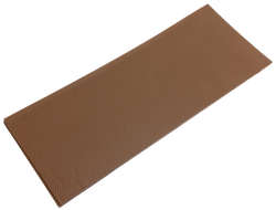 Кант для кукольной  обуви цвет коричневый