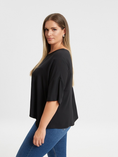 Топ свободный (беж, черный)