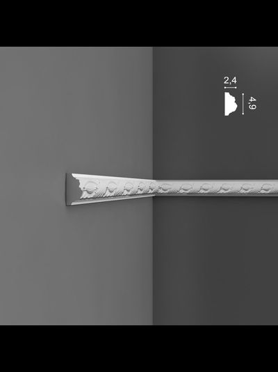 Молдинг с орнаментом из полиуретана Orac Decor Коллекция Luxxus P1020