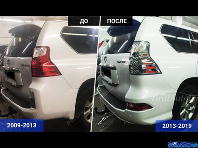 Рестайлинг Lexus GX 460 из 2009 в 2019