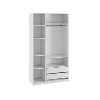 Бруно шкаф 1200 3-х ств (лдсп белый)