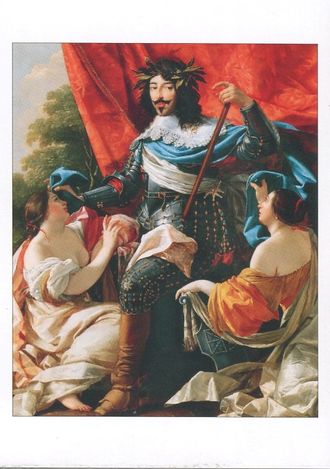 Шедевры Лувра. Симон Вуэ. &quot;Аллегорический портрет Людовика XIII&quot;