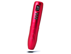 Беспроводная тату машинка BRONC MAGIC Wireless Pen Tattoo & PMU Rose Red