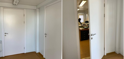 KAPELLI classic ГЛАДКАЯ БЕЛАЯ (ДВЕРНОЕ ПОЛОТНО + КОРОБ )