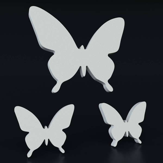 Рой бабочек - Модель 2