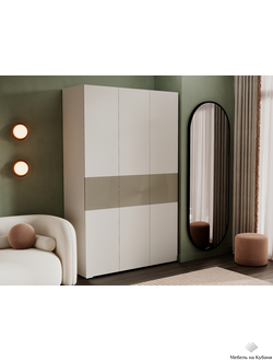 Атлантис шкаф ШК-003 Кашемир / МДФ - матовая Флан GA-06