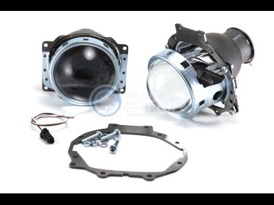 Комплект Hella R Old H7/D2 с рамками для замены штатных ксеноновых / галогенных линз автомобиля Mitsubishi Pajero 4 (2006 - 2014)