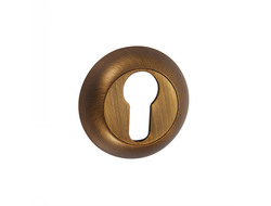 Накладки на цилиндр " VINTAGE"  ETACF Блестящий кофе