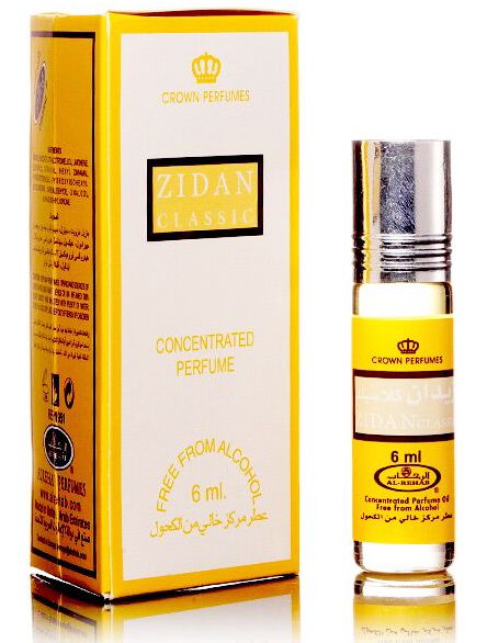 Мужские масляные духи ZIDAN CLASSIC Al-Rehab Concentrated Perfume (ОАЭ) 6 мл