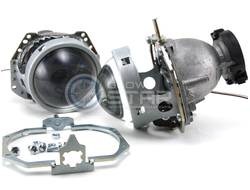 Комплект Hella 3R с рамками для замены адаптивных (поворотных) линз автомобиля Lexus LX570 (2007-2012)