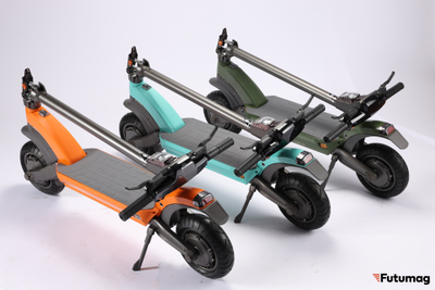 Электросамокат E-TWOW Tank Torq TK5 Dual Motor зеленый