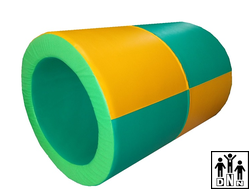 Мягкий модуль «Перекати поле» зеленый / салатовый / желтый