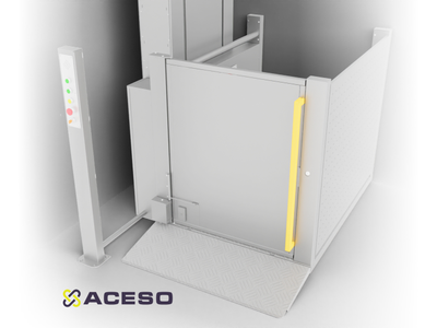 Вертикальная платформа-подъёмник для инвалидов Veara Tower